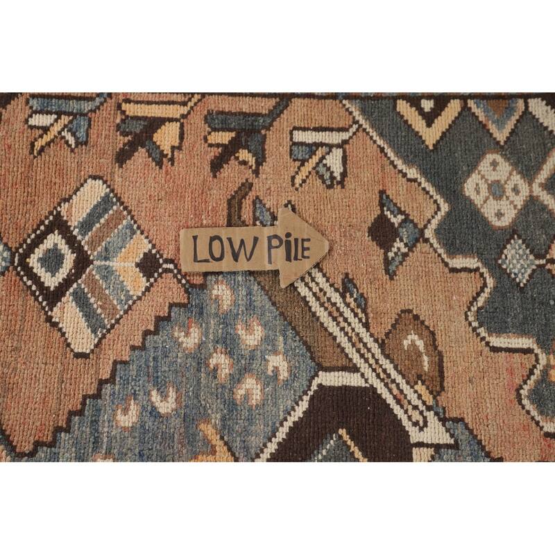 Bakhtiari Persian Accent Rug Hand-Knotted Wool Carpet - 4'4" x 6'2"