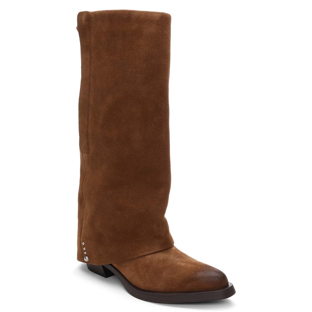 ASH Lewis Foldover Suede Tall Boot