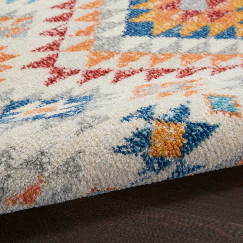 Nourison Passion Modern Boho Tribal Area Rug