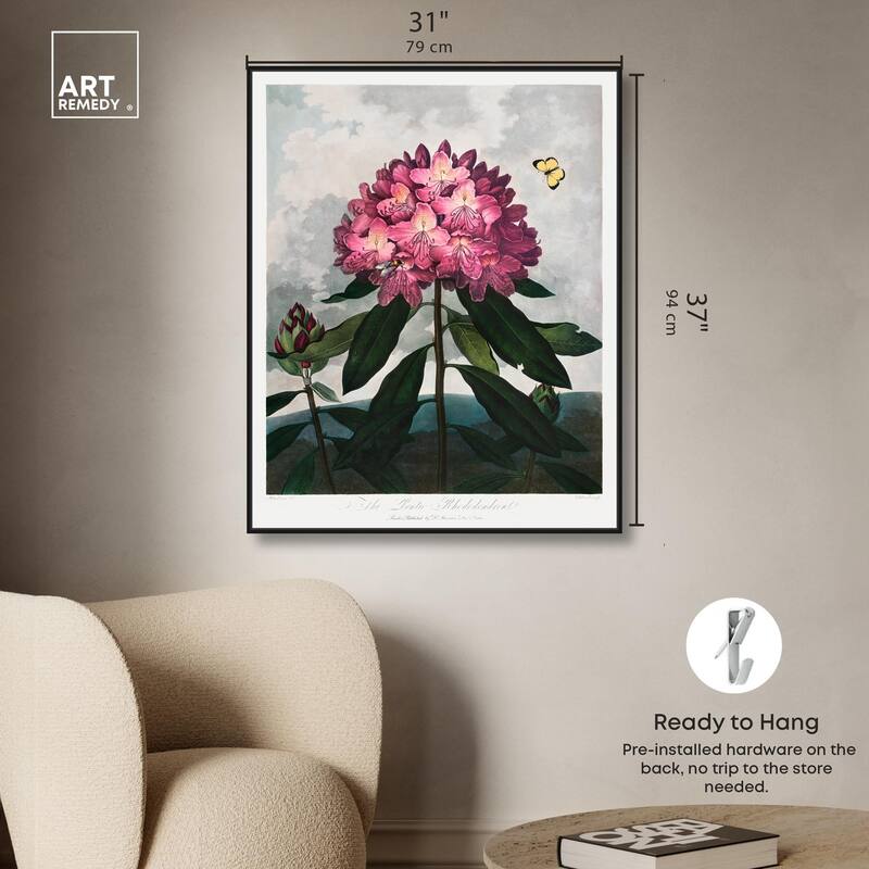 Pontic Rhododendron 1807 Canvas by Art Remedy