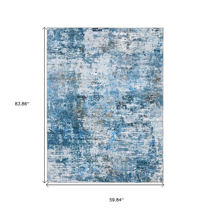HomeRootsAbstract Modern Runner Area Rug