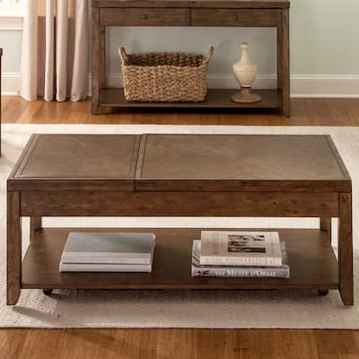 Mitchell Nutmeg Cocktail Table