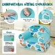 preview thumbnail 7 of 8, Gymax Kids Sofa Foam Filled Armchair Cheetah Cuddly Toddler Couch w/