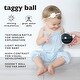 preview thumbnail 4 of 3, Wee Gallery Taggy Ball with Rattle - Nordic