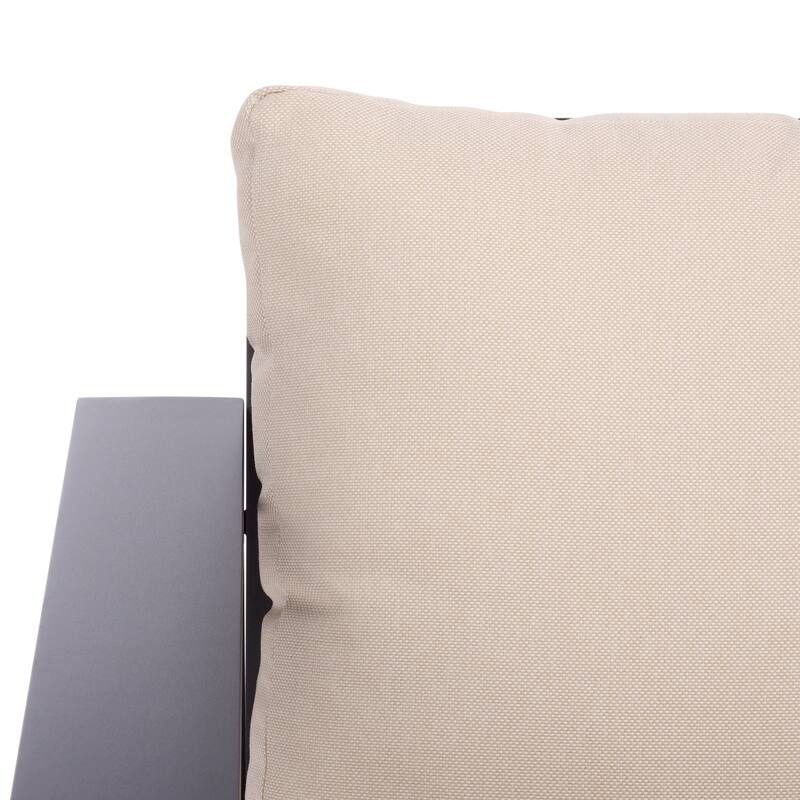 SAFAVIEH Outdoor Living Fash Aluminum Chair (Set of 2) - 36"W x 34"D x 30"H