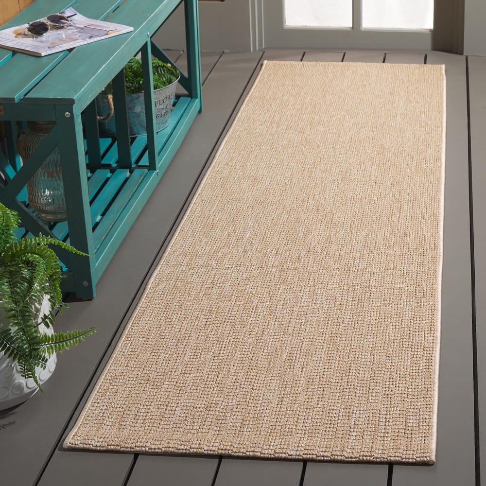 SAFAVIEH Sisal All-Weather Tressa Transitional Indoor/Outdoor Rug