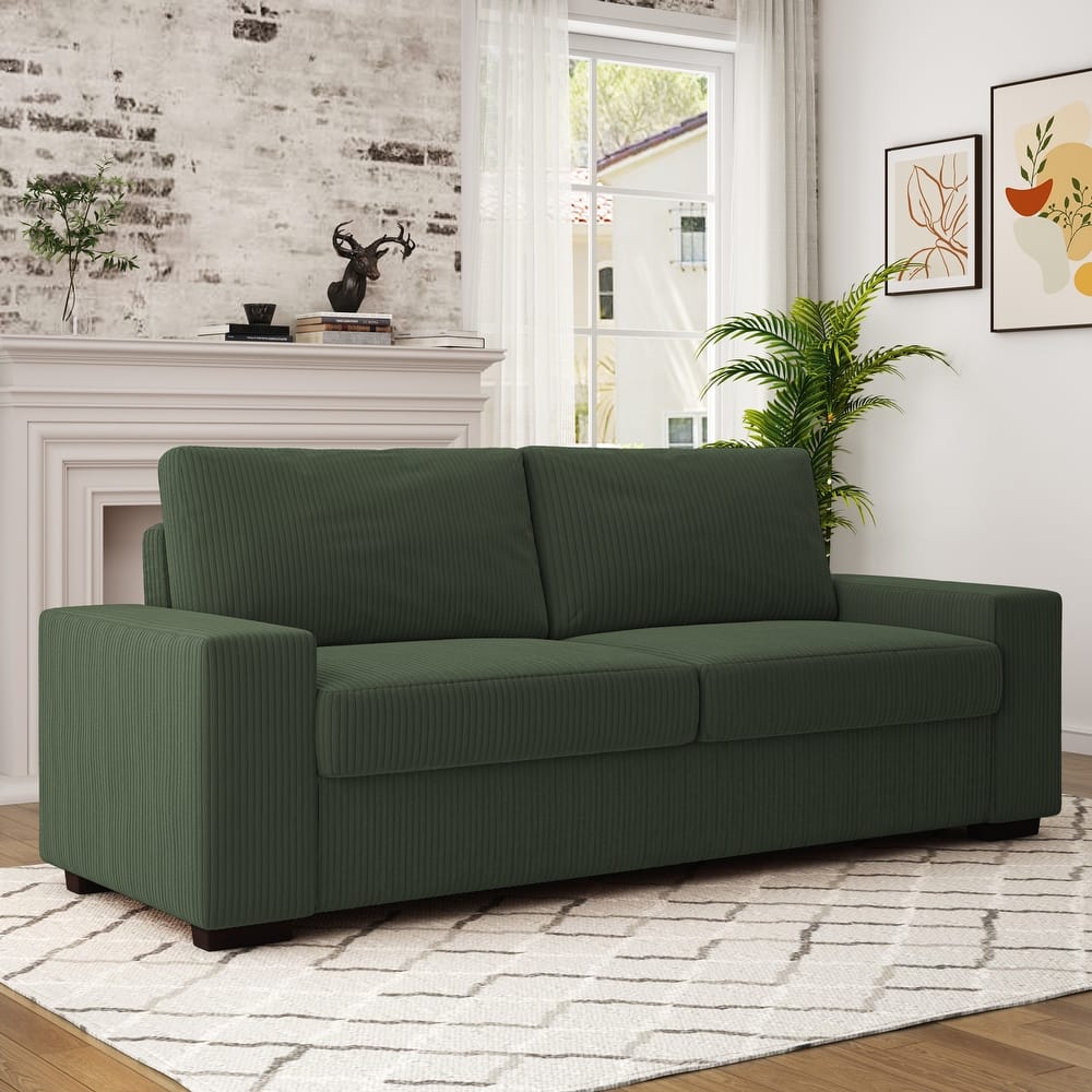 80" Sofa Couch Upholstered Loveseat for Living Room