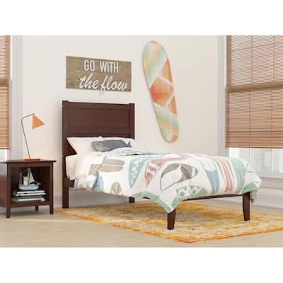 NoHo Twin Platform Bed in Walnut