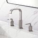 preview thumbnail 6 of 14, Luxier WSP03-T Widespread Bathroom Faucet with Pop-Up Drain