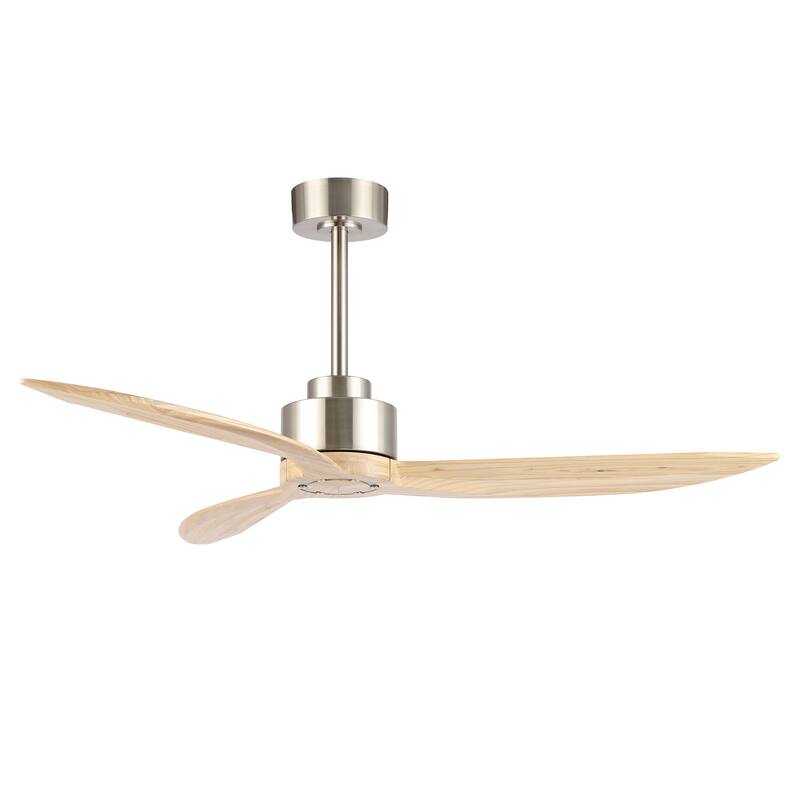WINGBO 52" and 64" 3-Blades Indoor Celiing Fan without Light, DC Motor