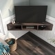 preview thumbnail 9 of 15, Furniture of America Sukhumi 47-inch Wall-mounted Corner TV Console
