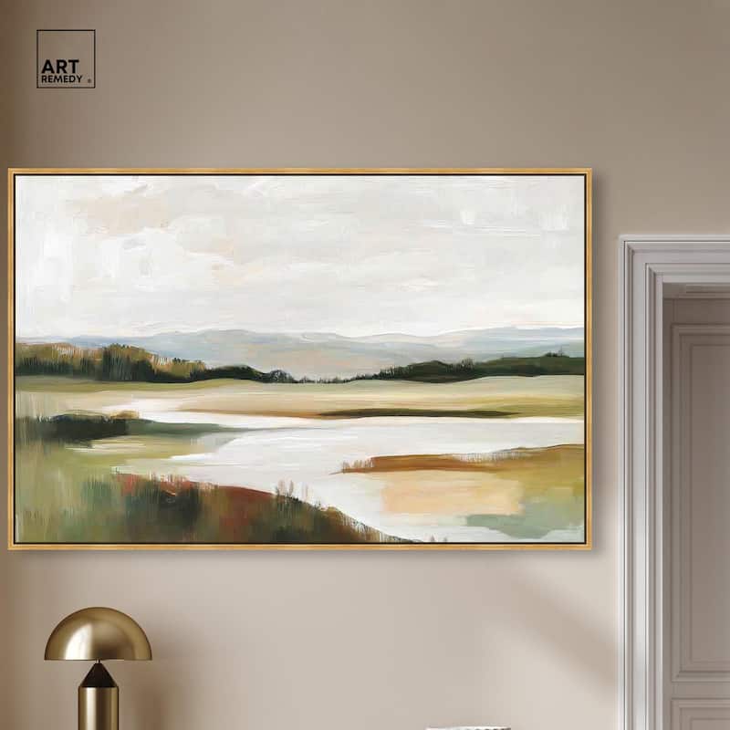 Verdant Valley Canvas by Art Remedy