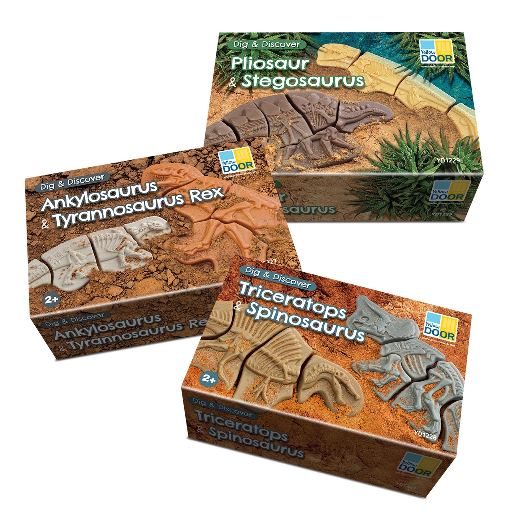 Yellow Door Dig and Discover - Dinosaur Pack - Assorted - Bed Bath
