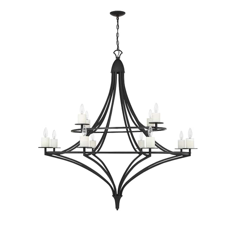 Savoy House 1-1672-12 Director 12 Light 50" Wide Chandelier
