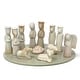 preview thumbnail 16 of 15, Handmade Nativity Soapstone Sculpture, 13-Piece Set (including Display Board)