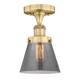 Option Brushed Brass / Light Smoke
