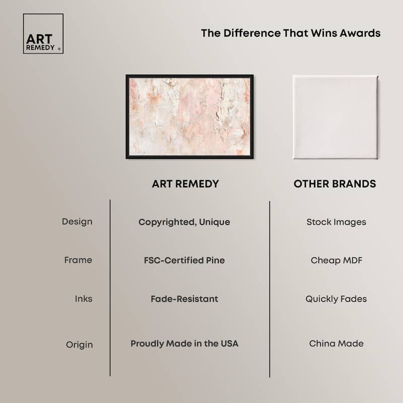 Impasto Layers Canvas by Art Remedy