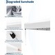 preview thumbnail 4 of 23, 10x10FT Canopy Replacement Top, Waterproof UV Resistant Tent Cover with Air Vent White