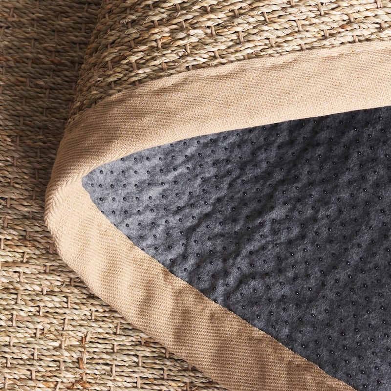 SAFAVIEH Natural Fiber Lovie Farmhouse Seagrass Rug