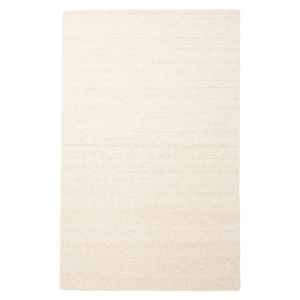 ECARPETGALLERY Hand Loomed Kashkuli Gabbeh Cream Wool Rug - 5'0 x 8'0