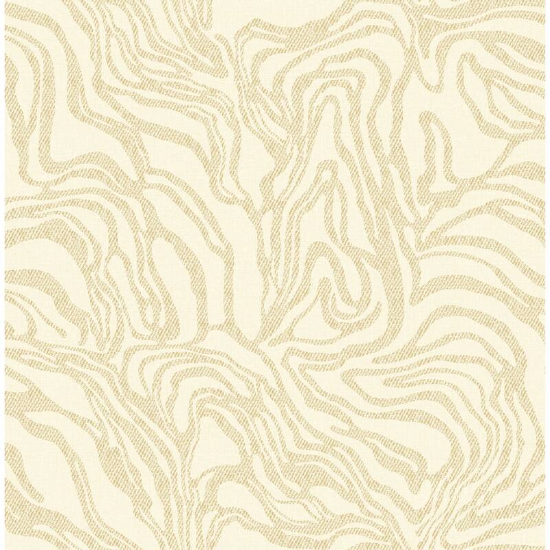 A-Street Prints Massar Gold Modern Marbled Wallpaper