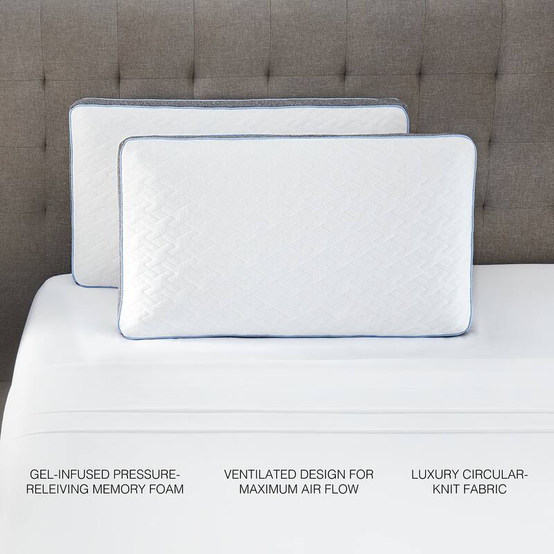Restonic ComfortCare Hybrid Restful Nights Firm, Queen + 12-Piece Premium Comfort Bedding Pack, Queen Size