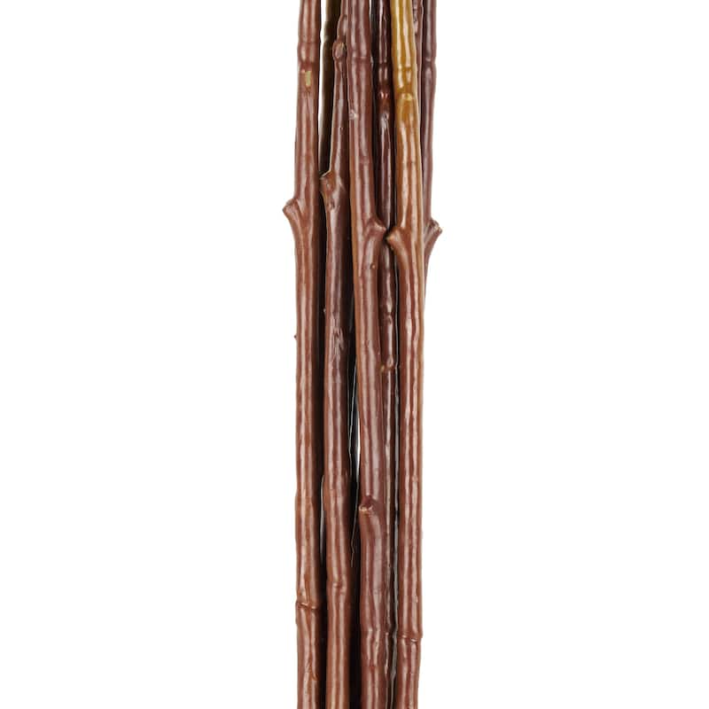 Polyester Eucalyptus Stem Tall Artificial Foliage - Set of 12 Green - Roche River Decor