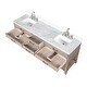 preview thumbnail 40 of 40, Lexora Norwalk Bath Vanity, Carrara Marble Top, Faucet Set, and Mirror