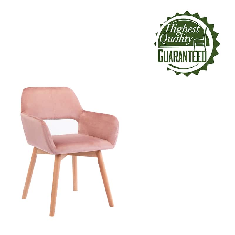 Porthos Home Diana Velvet/ Beech Wood Dining Chairs (Set of 2)