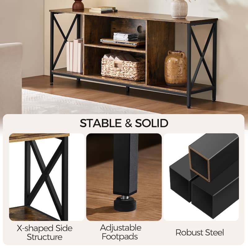 Yaheetech 55" W TV Stand TV Console Table for Living Room