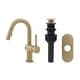 preview thumbnail 1 of 14, STYLISH Single Handle Pull Down Dual Mode Bathroom Faucet Yellow
