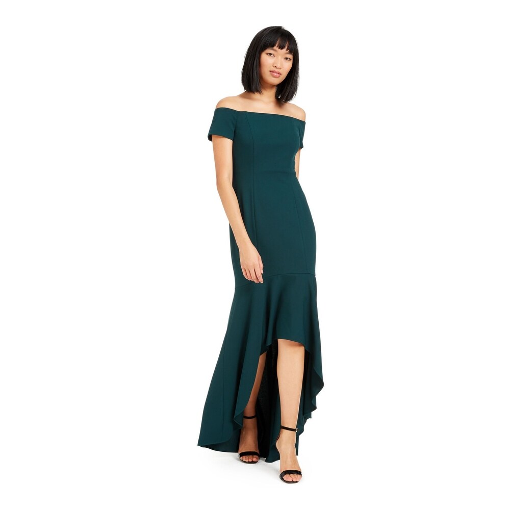 calvin klein green dress macys