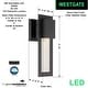preview thumbnail 7 of 6, The Great Outdoors 72381-L Westgate 13" Tall LED Wall Outdoor Sconce