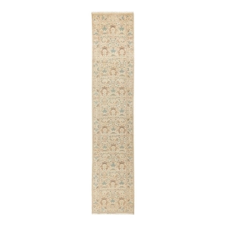 Mogul, One-of-a-Kind Hand-Knotted Runner - Ivory, 2' 7" x 12' 1" - 2' 7" x 12' 1"