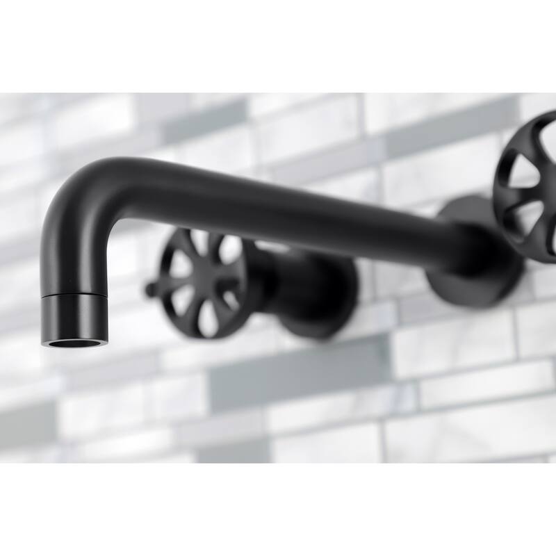Belknap 3-Hole Wall Mount Roman Tub Faucet