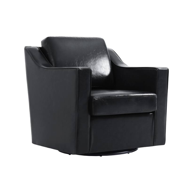 Modern 30.5" W Swivel Armchair Accent chair