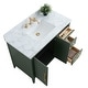 preview thumbnail 127 of 128, Vanity Art 42" Single Sink Bathroom Vanity Cabinet with Engineered Marble Countertop
