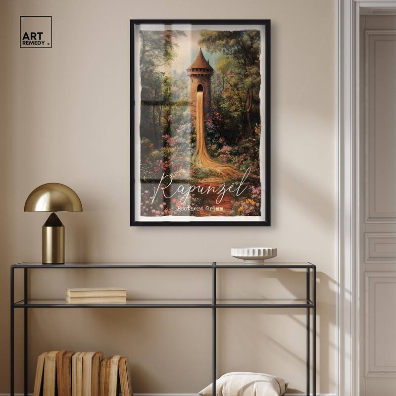 Rapunzel Classic Shadowbox by Art Remedy