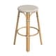preview thumbnail 22 of 89, Tobias Rattan Round Bar Stool