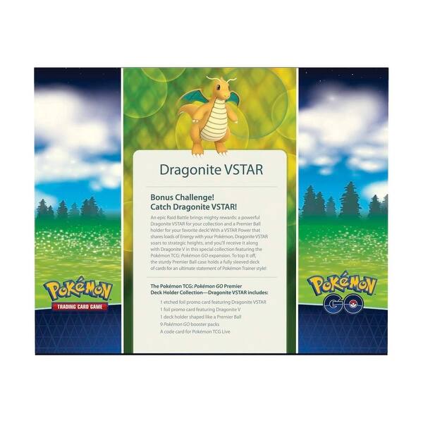 pokemon go dragonite vstar card TCG: Pokemon Premier Deck Holder Collection (Dragonite VSTAR) - Bed Bath & Beyond Dragon / 280 / VSTAR Attack 1 pokemon go tcg v star