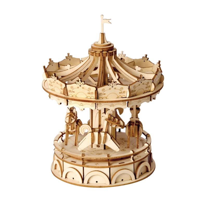 DIY 3D Puzzle - Merry-Go-Round - 174pcs