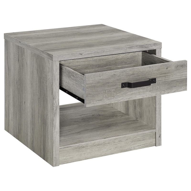 Felix Coffee And End Table Set Grey Driftwood