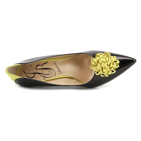 black and yellow women's dress shoes