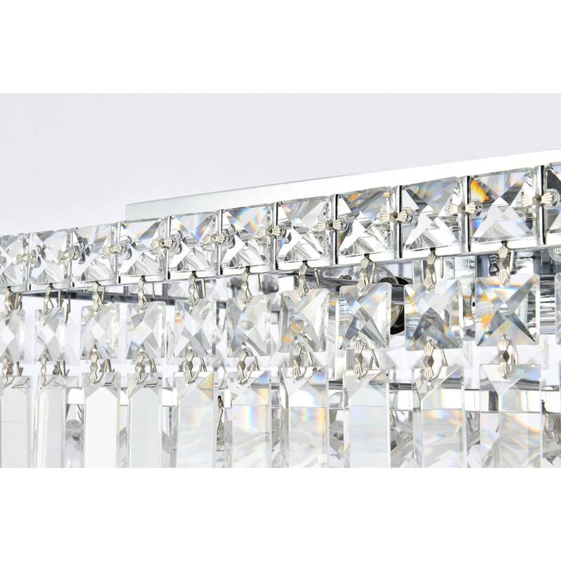 Somette Lausanne 4-light 12-inch Flush-Mount Chandelier - 12 Inch