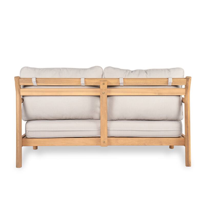 Christopher Knight Home - Delano Outdoor Acacia Wood Patio Set