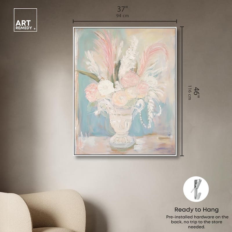 Still Life in Soft Hues I Canvas by Art Remedy