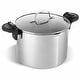 preview thumbnail 9 of 8, Gotham Steel Stainless Steel Pasta Pot with Built-In Strainer and Locking Handles Multi-Purpose Stock Pot