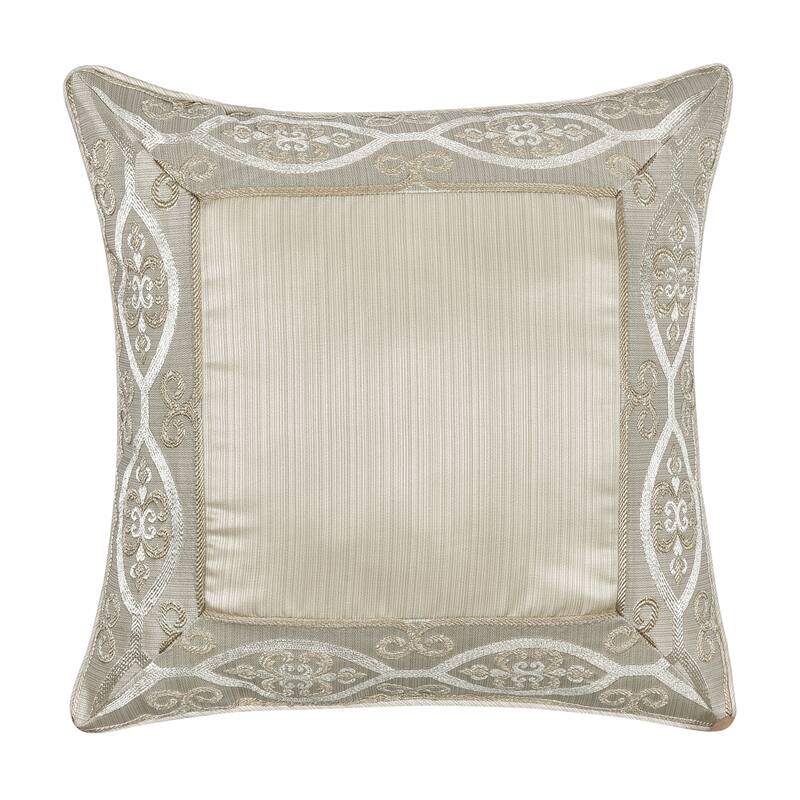 J. Queen New York Amaretto 18" Square Decorative Throw Pillow