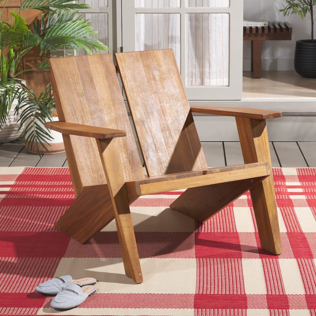 SAFAVIEH Outdoor Living Maya Adirondack Chair - 32"W x 33"D x 29"H