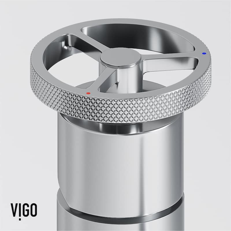 VIGO Duomo 18"L x 13"W Concrete Vessel Sink and Cass 12"H Faucet Set